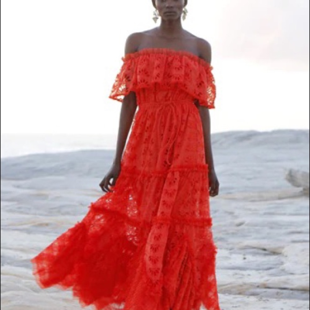 Ixiah Nostalgic Burnt Orange Maxi - Size AUS 6 or US 2 can fit a size 4